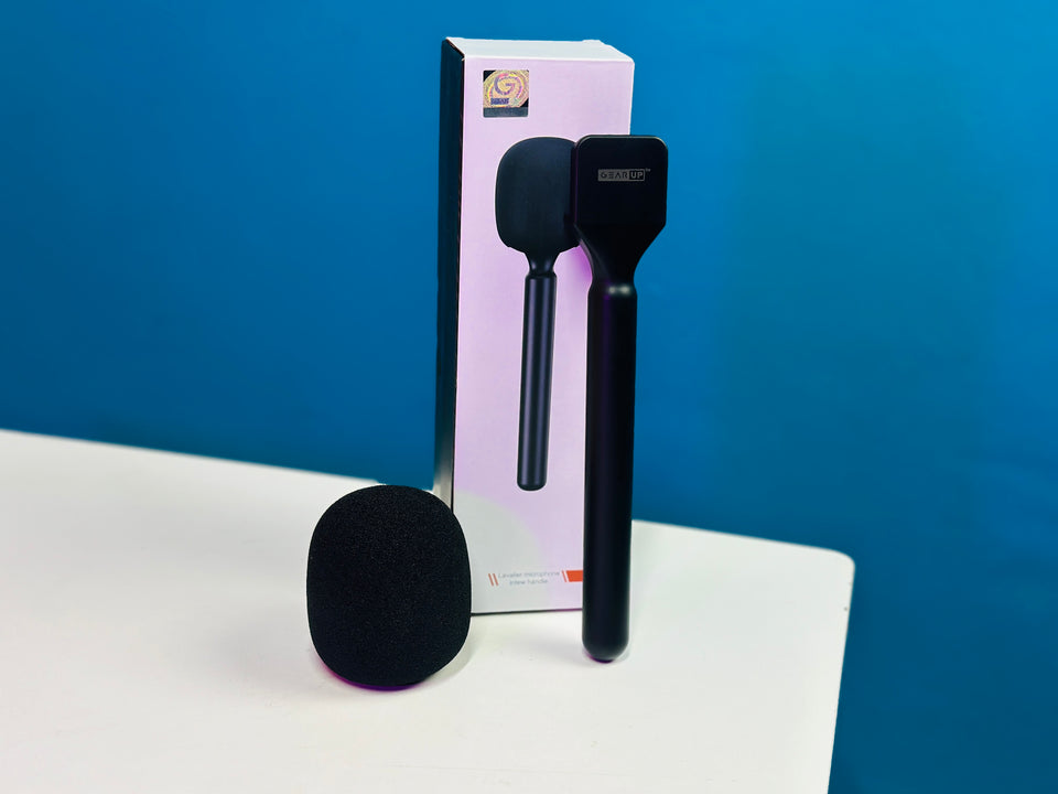 GearUP Wireless Microphone Holder for Interview (Microphone not included)