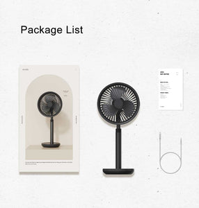 Xiaomi AISOLOVE F5 Pro Rechargeable Fan 4000mAh with Swing & Extendable